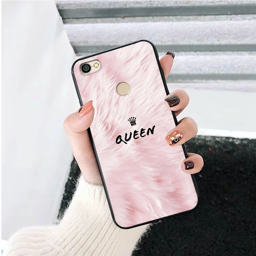 Новинка силиконовый чехол Lavaza Queen & King для Xiaomi Redmi 4A 4X 5 5A 6 6A 7 7A 8 8A K20 Pro Plus S2 Go|Бамперы|