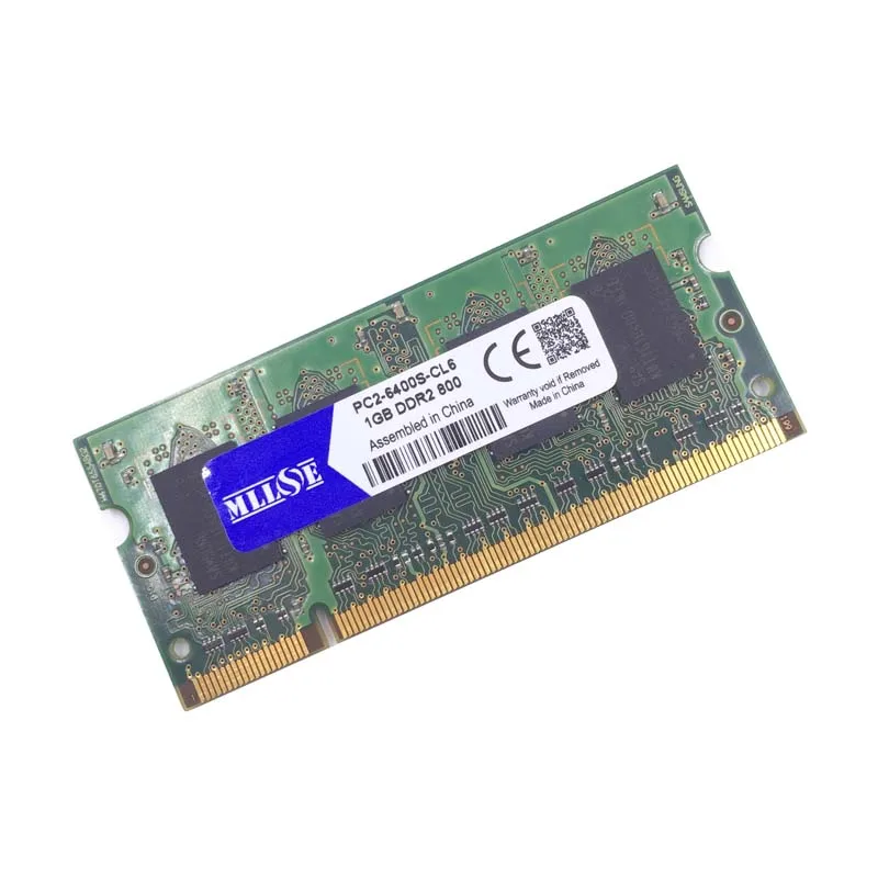Ноутбук MLLSE 1 Гб 2 ГБ 4 ddr2 800 pc2 6400 sdram МГц 6400s sodimm оперативная память 2g so dimm|memoria ram