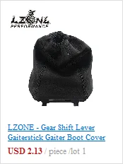 LZONE-рычаг переключения передач Gaiterstick крышка багажника для Ford Transit Van MK7 2006-2013 автомобиль переключения передач воротники JR-SBC14