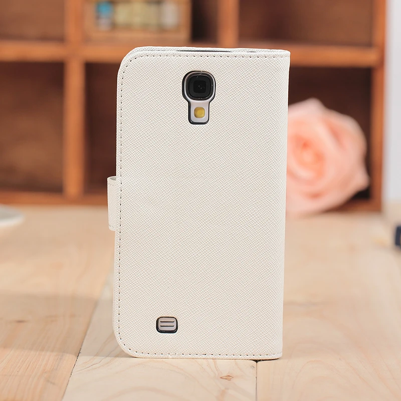 For Samsung galaxy S4 cases leather cross line print holder retail phone with card brand|s4 case|s4 bumpers4 headphone |