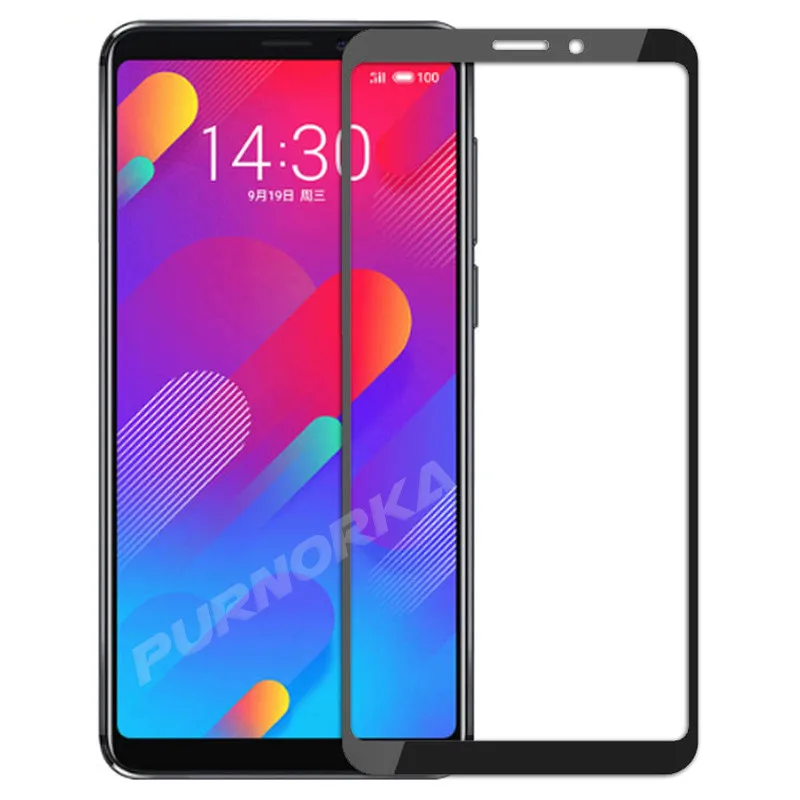 Для Meizu V8 закаленное Стекло 3D 9 H полное покрытие Экран протектор защитной пленкой