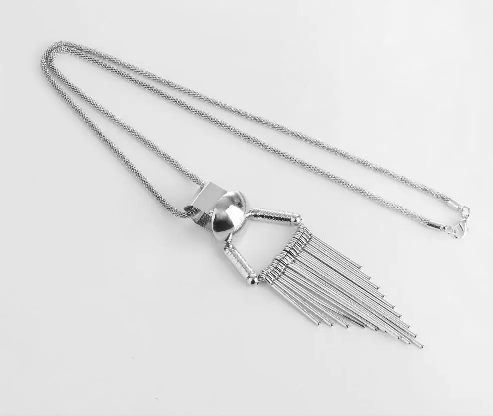 2017 модное богемное большое плетеное длинное ожерелье с кисточками чокер