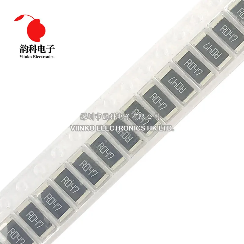50 шт. 2512 SMD резистор на 1 Вт 1% 0,075 Ом 0.075R R075 резистор проволочного чипа