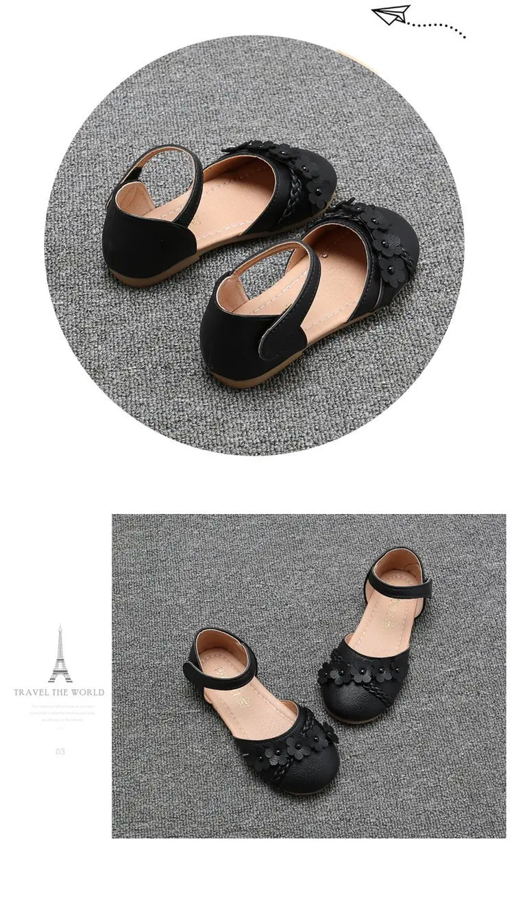 Children's Shoes New Sandals Super soft and comfortable Princess Shoes Girls Hollow flower Shoes Summer amorous feelings
