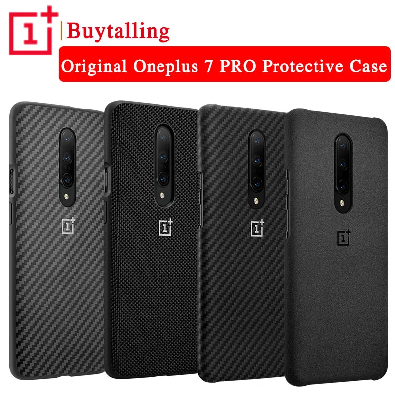 100% Оригинальный чехол OnePlus 7 oneplus 7T Pro sandsone нейлоновый официальный защитный