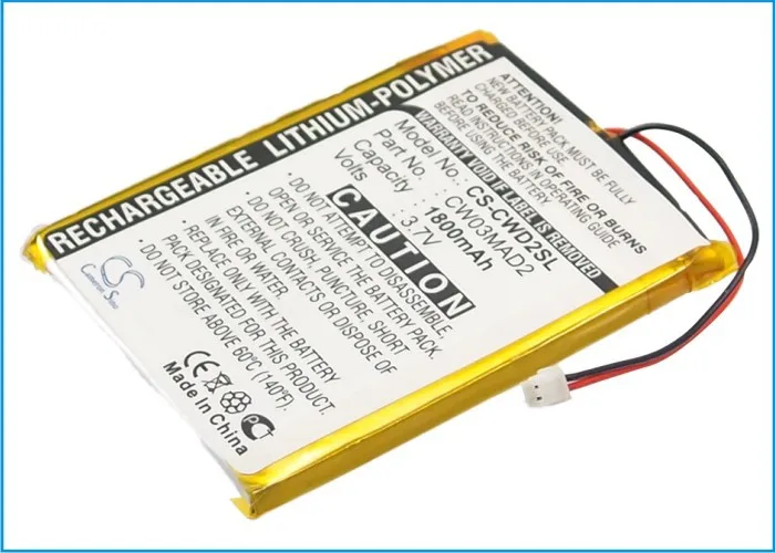 Wholesale MP3,MP4,PMP Battery For D2 2GB,4GB,8GB,Plus 16gb