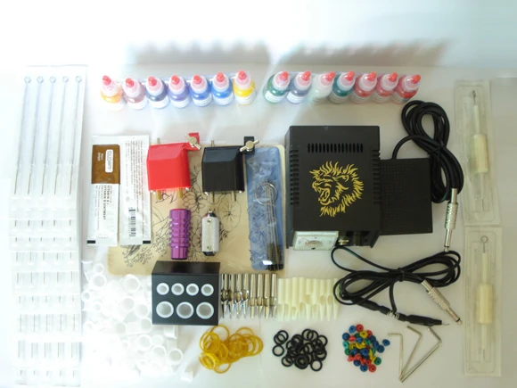 Набор для перманентного тату машинки 2 топовых вращающихся набор пистолетов