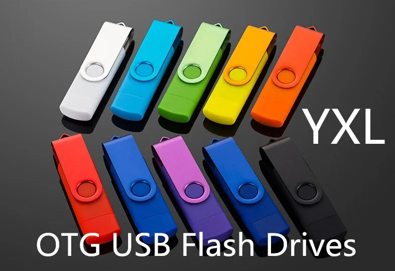 

Флеш-накопитель USB OTG разных цветов, 16 ГБ, 8 ГБ, 16 ГБ, 32 ГБ, 64 ГБ, 10 шт./1 сумка
