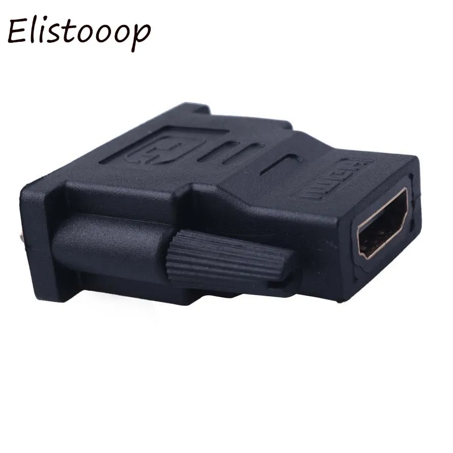 Новый переходник DVI 24 + 1 Male HDMI Female с позолоченным адаптером 1080P для HDTV ЖК дисплей