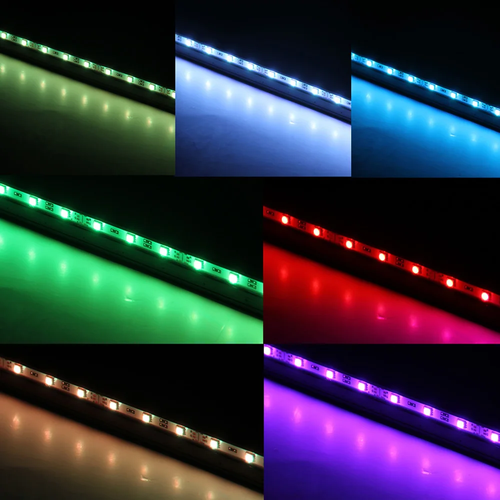 RGB Светодиодная лампа для аквариума с дистанционным управлением 16 см/26 см/31 см/46