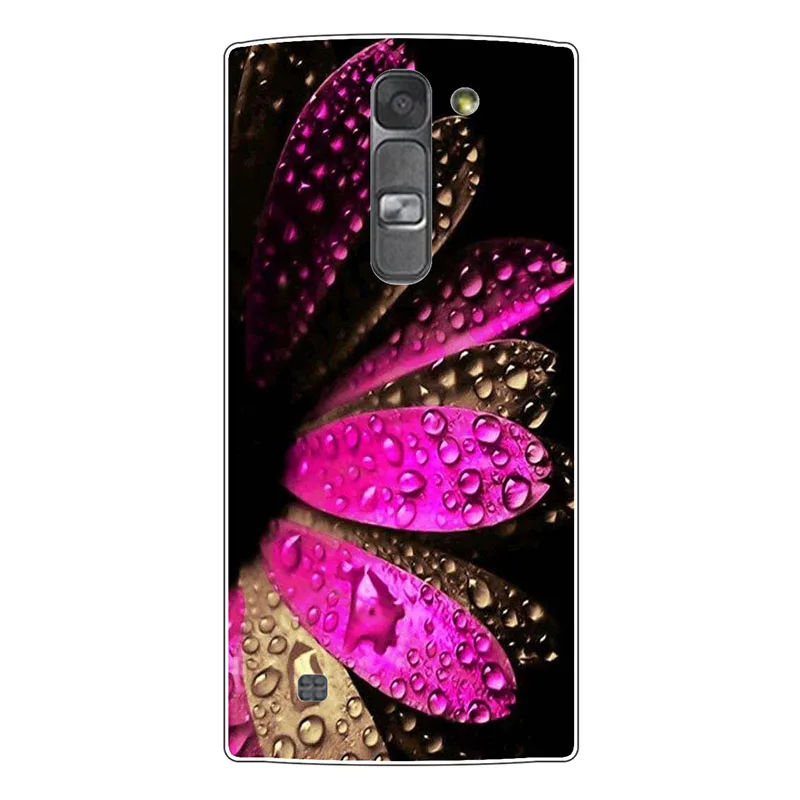 ZX22 Задняя крышка чехол для LG Magna G4c H522Y H502f H500F H525N короны цветка башни однотонный Мягкий чехол из TPU силиконовый чехол для LG G4 мини Чехол - Цвет: ZX22