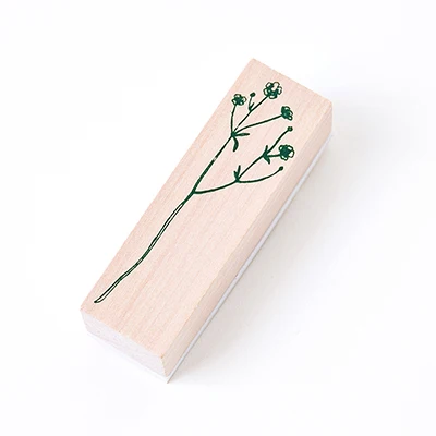 Винтажные растения травой штамп DIY деревянные и резиновые штампы для скрапбукинга канцелярские товары Скрапбукинг Стандартный штамп - Цвет: 05