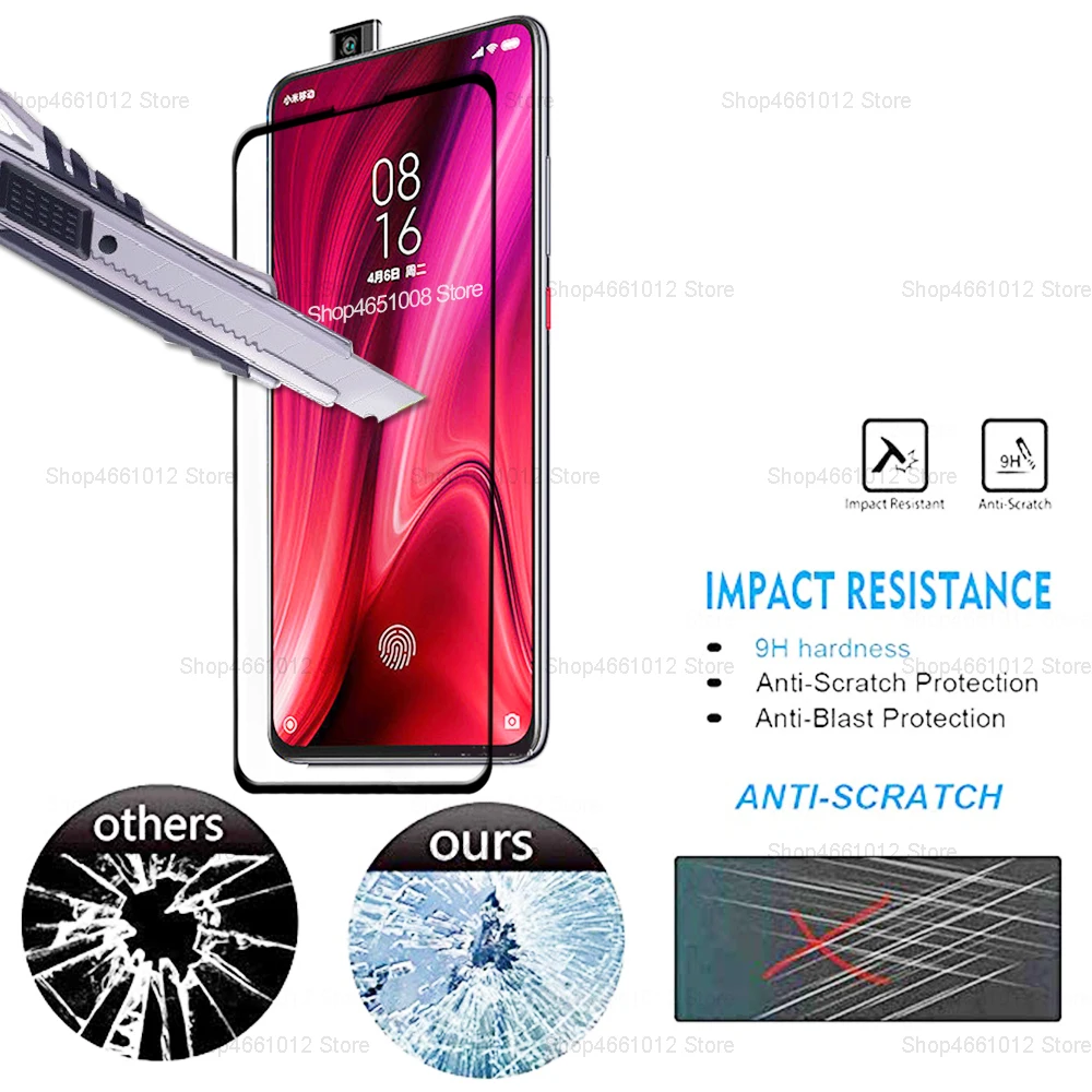 Защитное стекло на mi 9t pro Red k20 защита для экрана закаленное Xiaomi 9tpro kiso k 20 k20pro