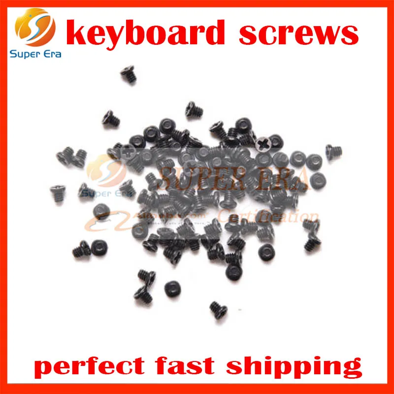 100 шт./компл. Идеальный черный для macbook air pro retina A1278 A1286 A1297 A1369 A1466 A1502 винты