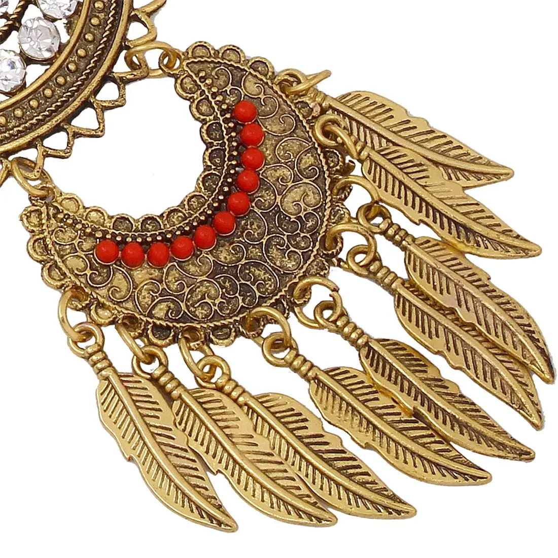 Sangdo Gprince Европейский Винтаж Ретро лист кисточкой для женщин Jewelry цепочки и