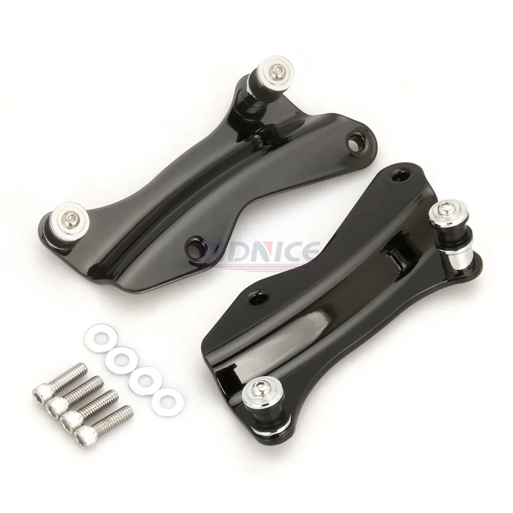Black Sissybar Backrest + Docking hardware kit +Luggage rack for harley Touring Street Glide FLHX roadking ultra CVO 2014-2017 | Автомобили
