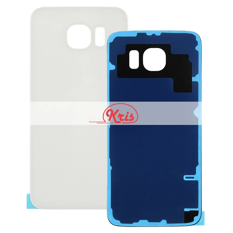1 шт. 4 цвета S6 Корпус Задняя стеклянная крышка HH для Samsung Galaxy G920 G920F батарея задняя