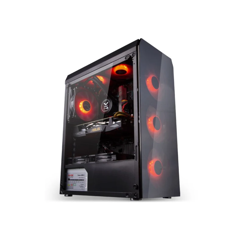 6-ядерный игровой ПК IPASON AMD Ryzen5 2600/DDR4 16G ram/1 T+ 120 GSSD выделенная карта GXT1660 6G PUBG геймеры win10 barebone Настольный ПК