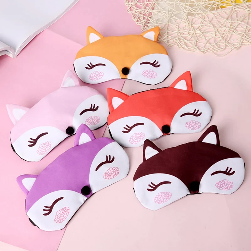 1 шт. Мультяшные маски для сна в виде лисы|Украшения своими руками вечеринки| |