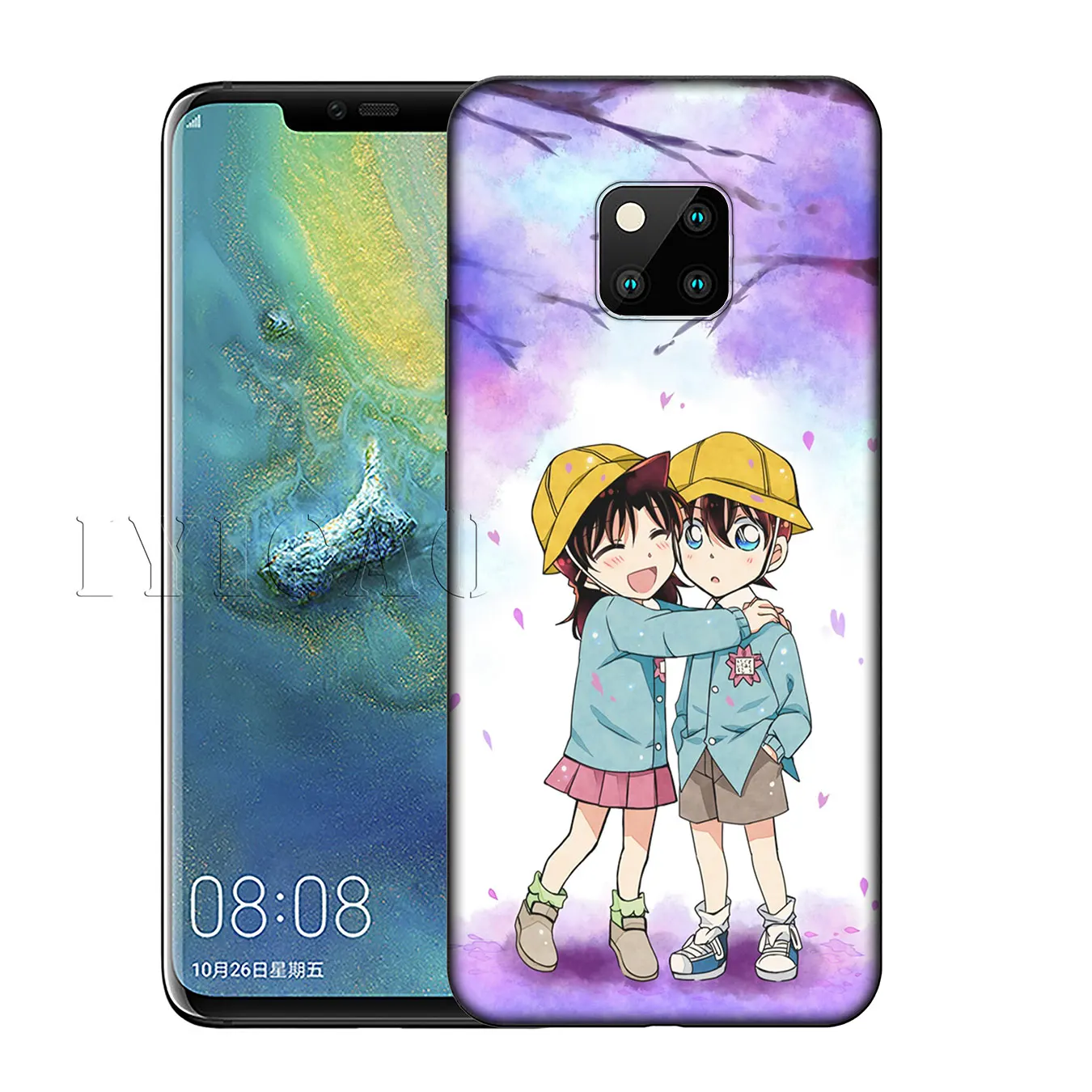 IYICAO Japanese Anime Detective Conan Silicone Soft Case for Huawei Nova 3 3i 2i Mate 20 10 Pro Lite |