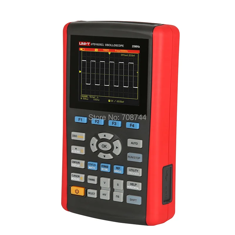 UNI-T UTD1025CL 200 мс/с 320X240 3 5 &quotЖК-дисплей 64K Цвет на тонкопленочных транзисторах