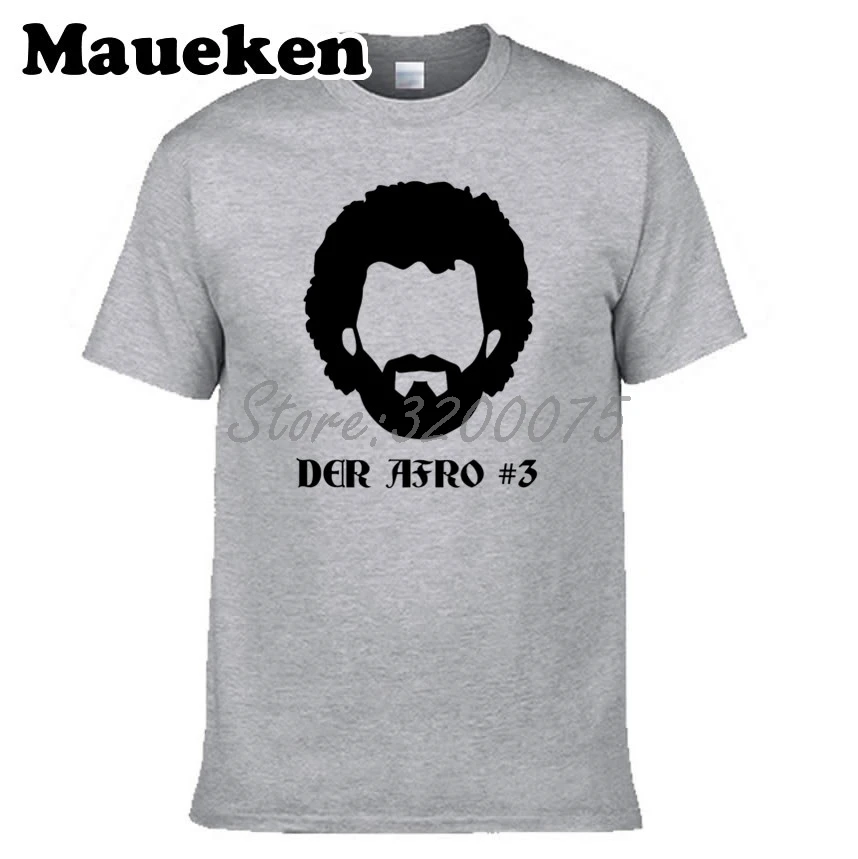 Мужская футболка с круглым вырезом Paul Breitner 3 Explosion head Германия Legend W17072505 | одежда
