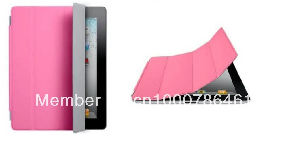 For ipad Smart Cover Wake Sleep Stand function Magnetic PU Leather Case iPad 2 3 Multi-Color for choices Free Shipping | Компьютеры и