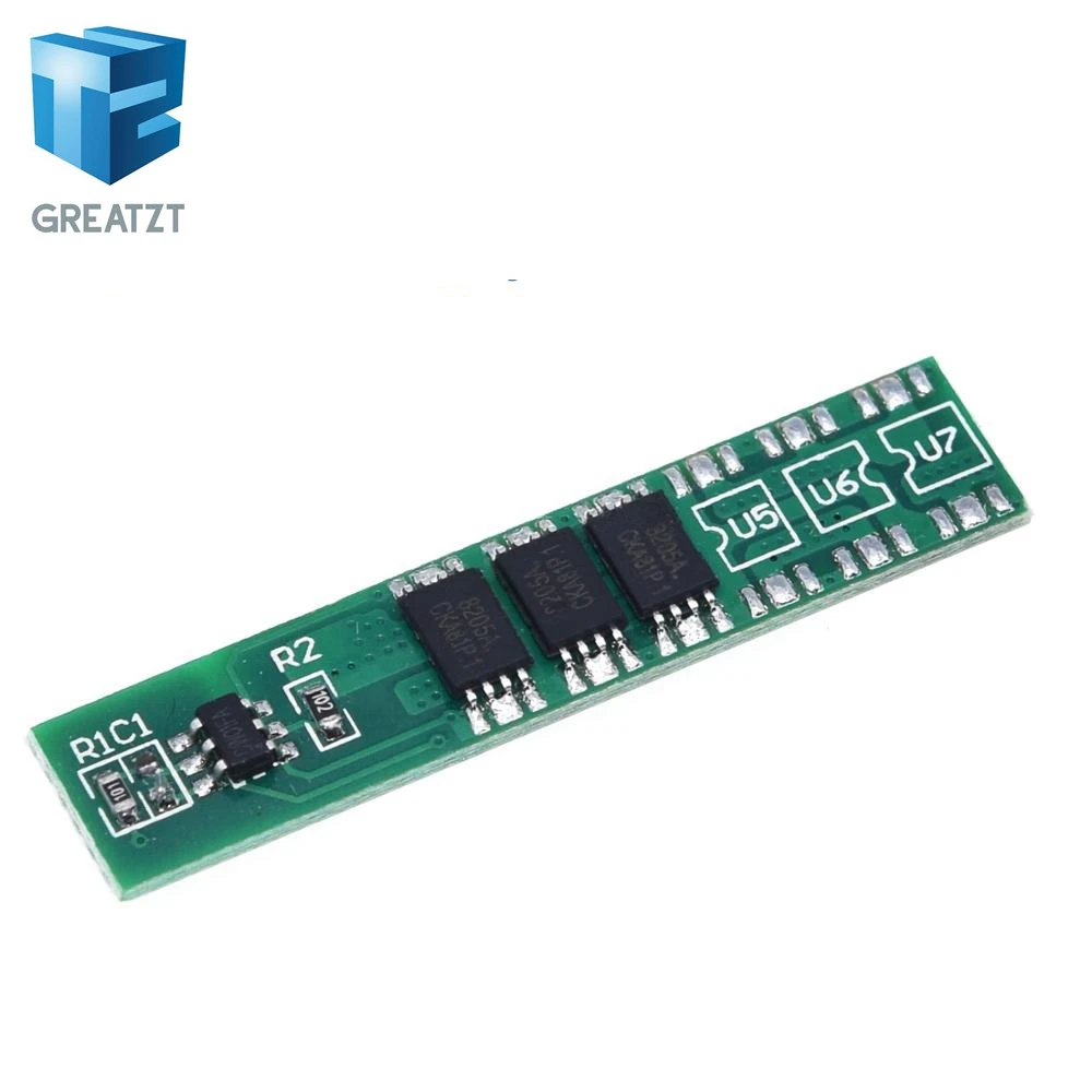 GREATZT 1S 5A 3 7 V li ion BMS PCM Защитная панель pcm для 18650 литий ионных аккумуляторов|protection