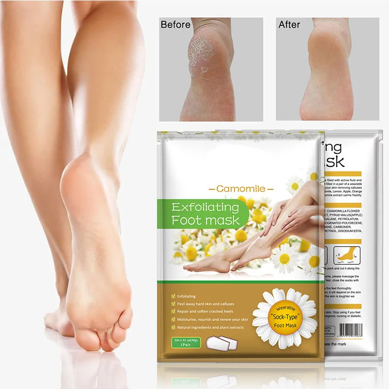 Exfoliating Foot Mask Socks For Pedicure Feet Peeling Baby Health Care Skin Dead Removal | Красота и здоровье