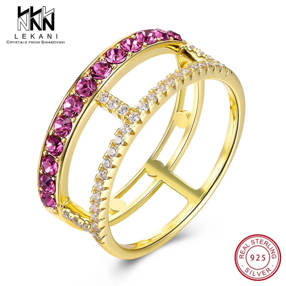 Новинка кристалл от Swarovski 100% подлинное Стерлинговое Серебро 925 пробы женские