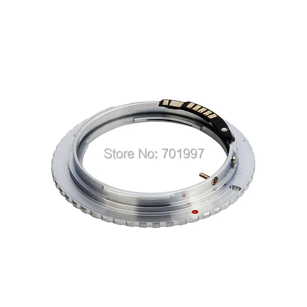PIXCO EMF AF Подтвердите крепление переходное кольцо костюм для Olympus OM объектив к Canon EOS EF камера латунь серебро
