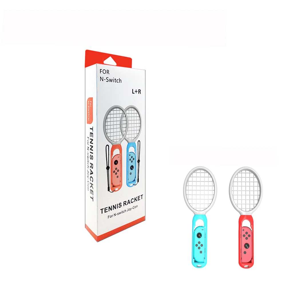 

10Pair High Quality Tennis Racket Handle for Nintend Switch Joy-con Grips for Ma rio Tennis ACE Gaming Playing