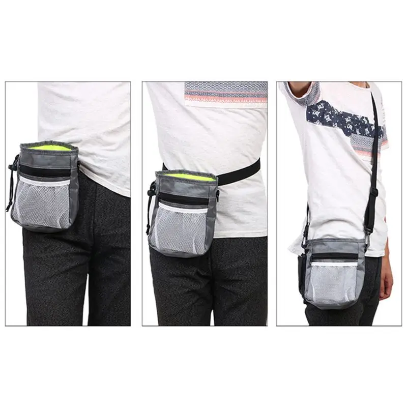 

THINKTHENDO Detachable Pet Training Treat Snack Bag Dog Pouch Feed Pocket Waist Shoulder Bags