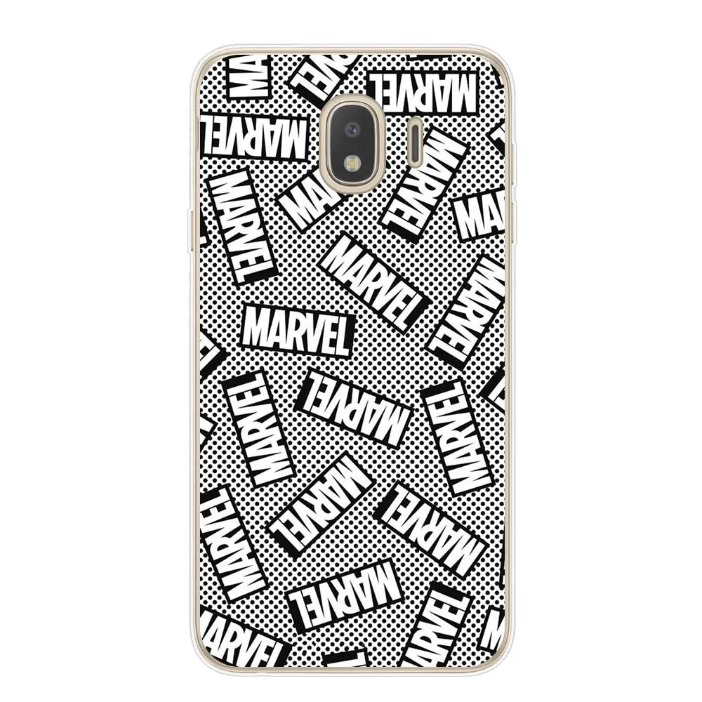 Marvel DC Comics Iron Man Spider-Man joker Batman Cover Phone Case for Samsung J3 J5 J7 16 J4 J6 Plus Note 8 9 10 Pro