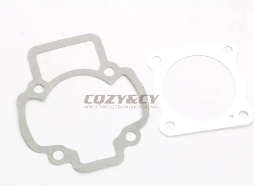 70cc Cylinder gasket 70cc цилиндр и поршень комплект и прокладка для PIAGGIO Diesis Fly 2 Liberty Rst Nrg power Dt 50 Typhoon Zip 50 Vespa LX 50 2T 47 мм/12 мм - Цвет: 70cc Cylinder gasket