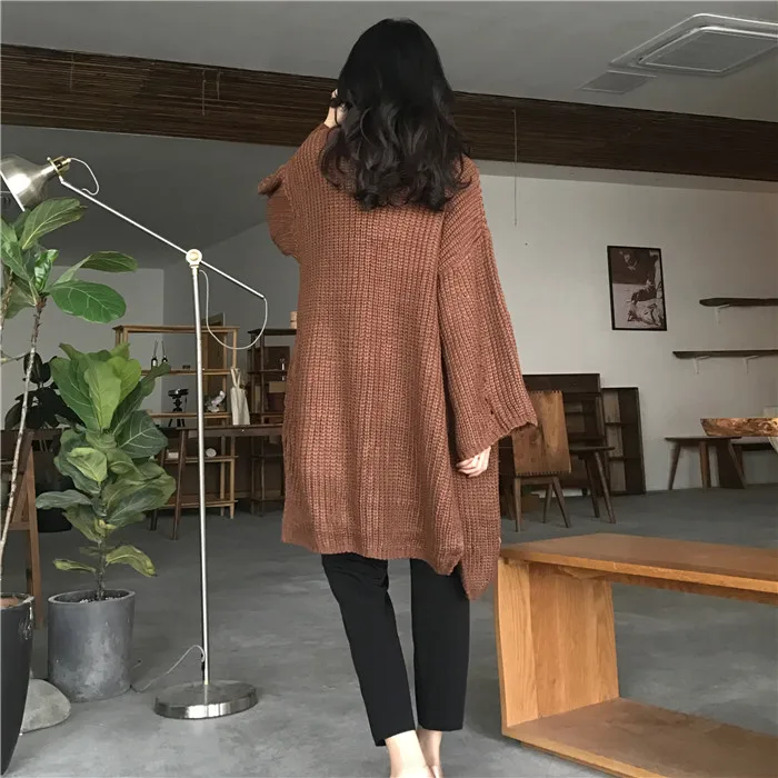RUGOD корейский комплект из 2 предметов, короткий однотонный сексуальный жилет без рукавов и шикарный кардиган с расклешенными рукавами, свитер с открытой строчкой
