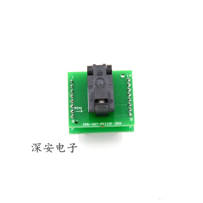 Бесплатная доставка Новый держатель программы тестирования CNV SOT PIC10F 20X SOT23 6