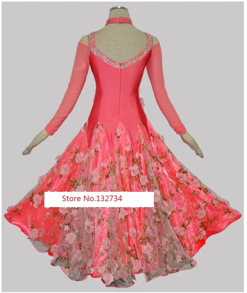 

Ballroom Dancing Dress Newest Design Woman Modern Waltz Tango Dance Dress/standard Ballroom Competition Constume Dance Dresses