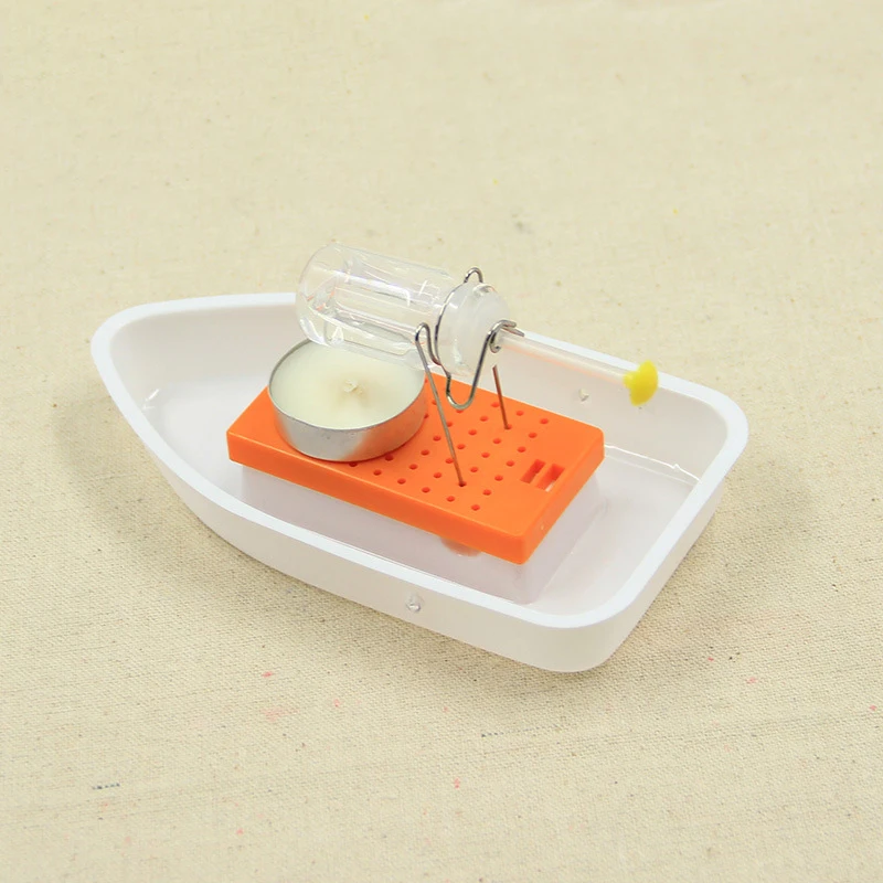 Тепловая Паровая свеча скоростная лодка игрушки ручной работы пароходы научное