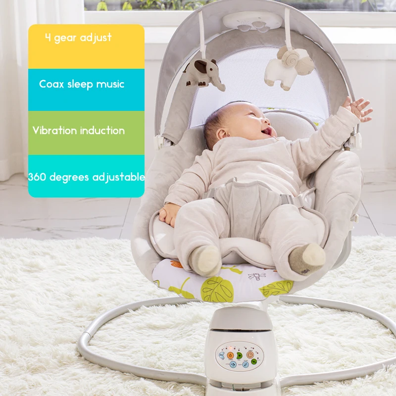 Babyfond детское кресло-качалка 0-36 месяцев Электрическое Кресло-Качалка колыбель