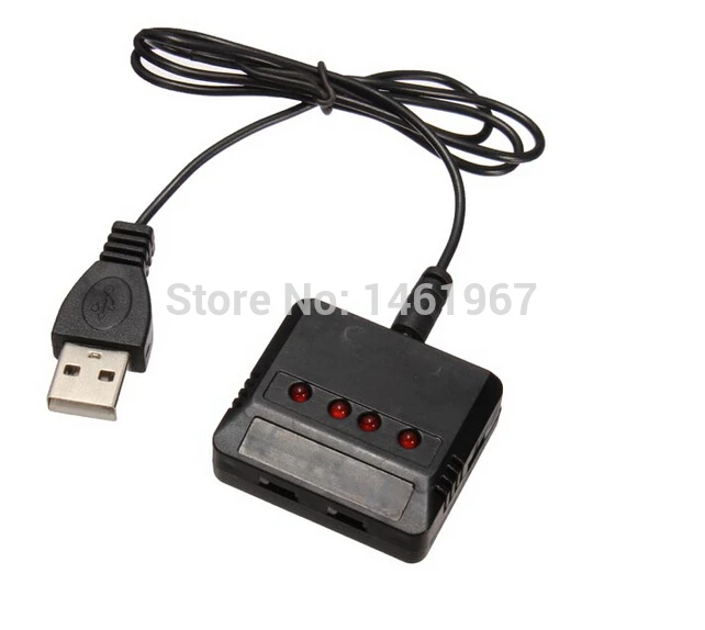 Зарядное устройство 4 в 1 X4 для квадрокоптера Hubsan WLtoys UDI JXD Syma без аккумулятора|charger