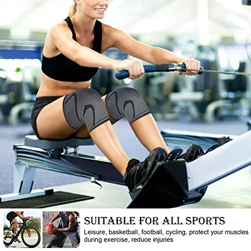 Sharp Knick knee Sleeve Brace Compression Elastic Mtb Knee Pads For Sports Running Basketball Support Bandage Arthritis | Спорт и