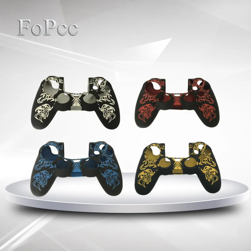 Модный дизайн силиконовый чехол для геймпада защитный контроллера PS4 с