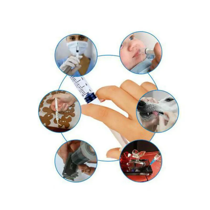 10 мл дозирующие иглы шейкер талисманы жидкость инъекции пипетки инструмент