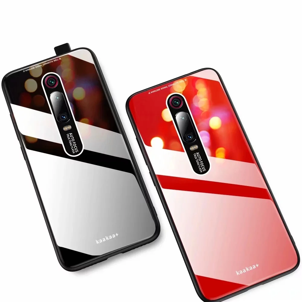 Shockproof Tempered Glass Case For Xiaomi Redmi K20 Full Cover Pro Capa Coque Fundas | Мобильные телефоны и аксессуары