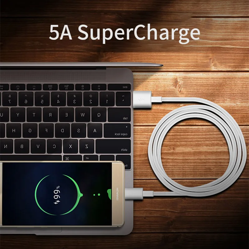 Кабель USB Type C для Huawei Mate20 P20 Pro Lite 5A SuperCharge 100% оригинальный P10 P9 Plus Mate10 Mate9 Nova 3e
