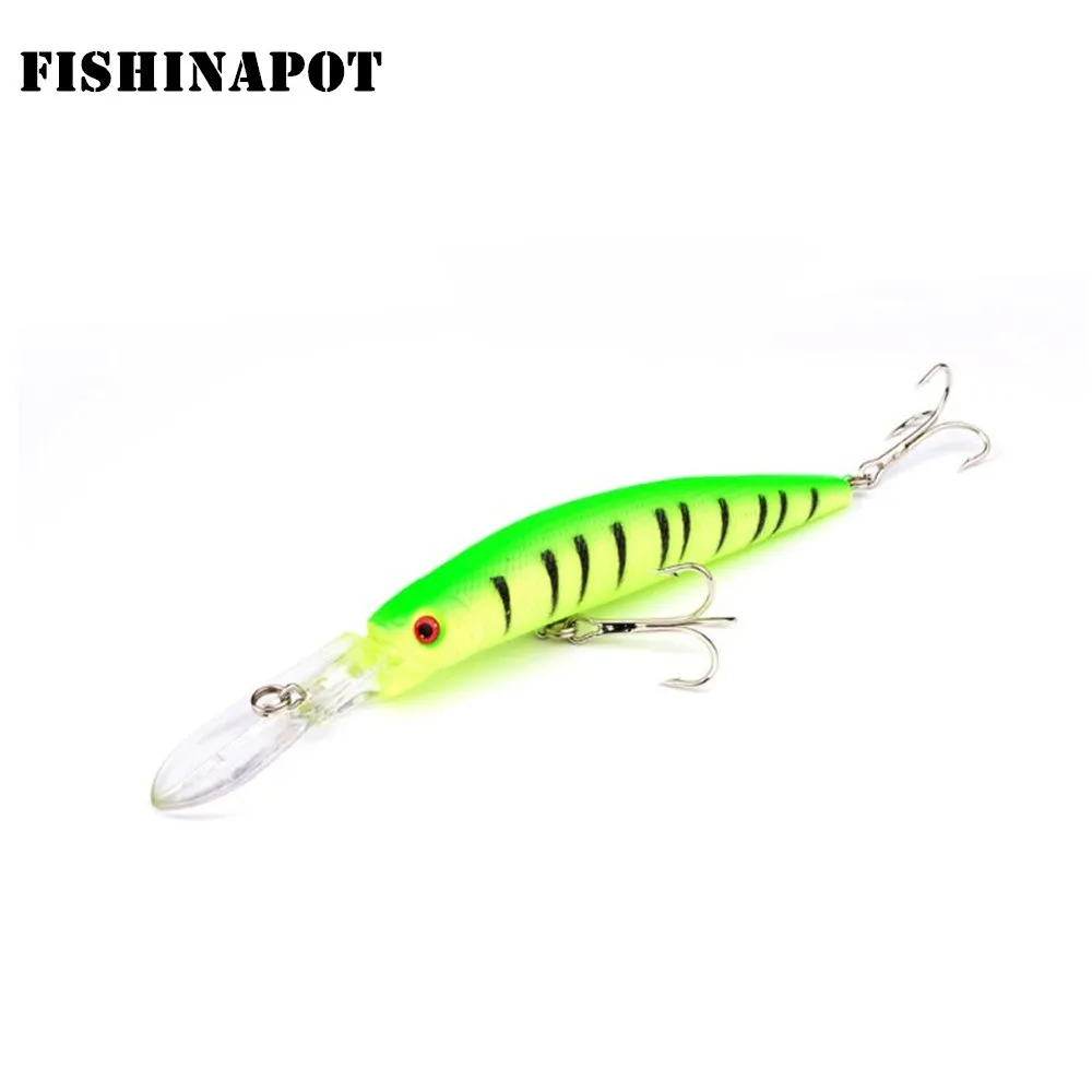 

FISHINAPOT 1 шт. приманка 14 см/15 г рыболовные приманки гольян искусственные жесткие приманки подвеска рыболовная приманка на окуня воблер свимбе...