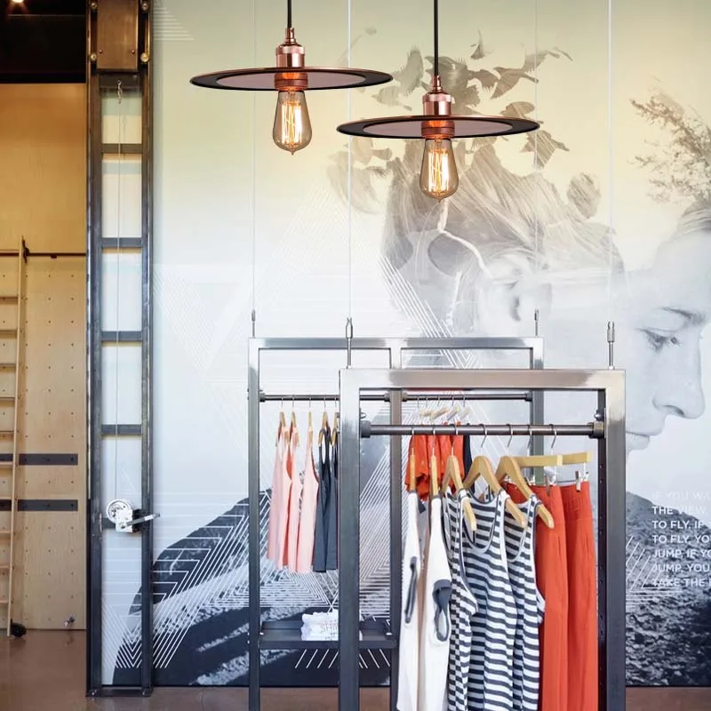 Винтажный подвесной светильник Эдисона в стиле ретро кантри для кухни столовой