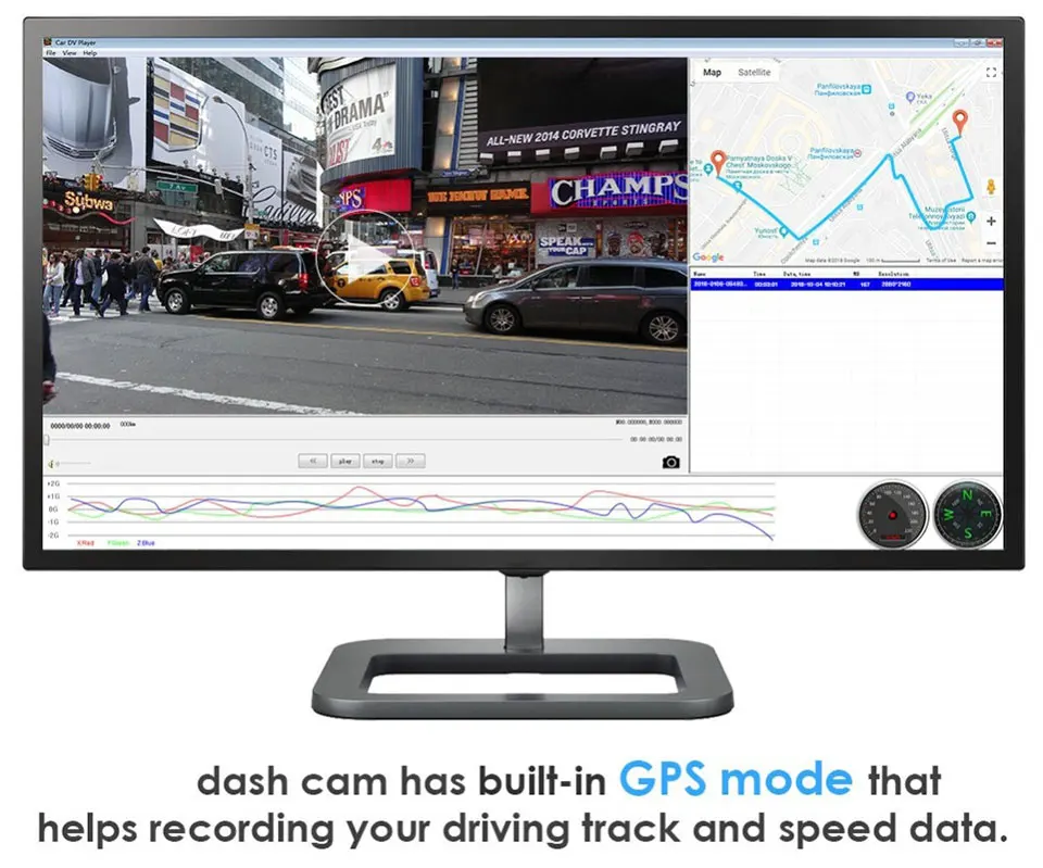 Автомобильный видеорегистратор AfmoDVR 4 K Dash Cam с двойным объективом wifi камера