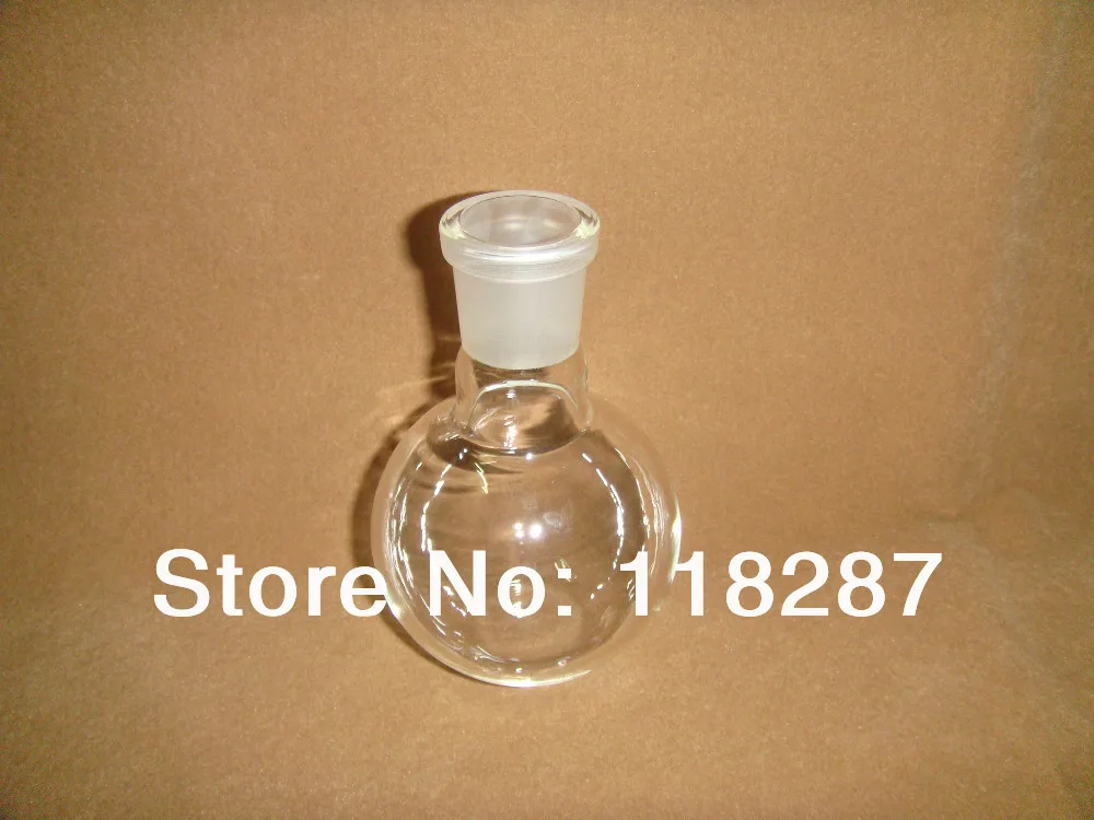 Одногорловина 150 мл стеклянная фляжка с плоским дном колба для кипячения 1